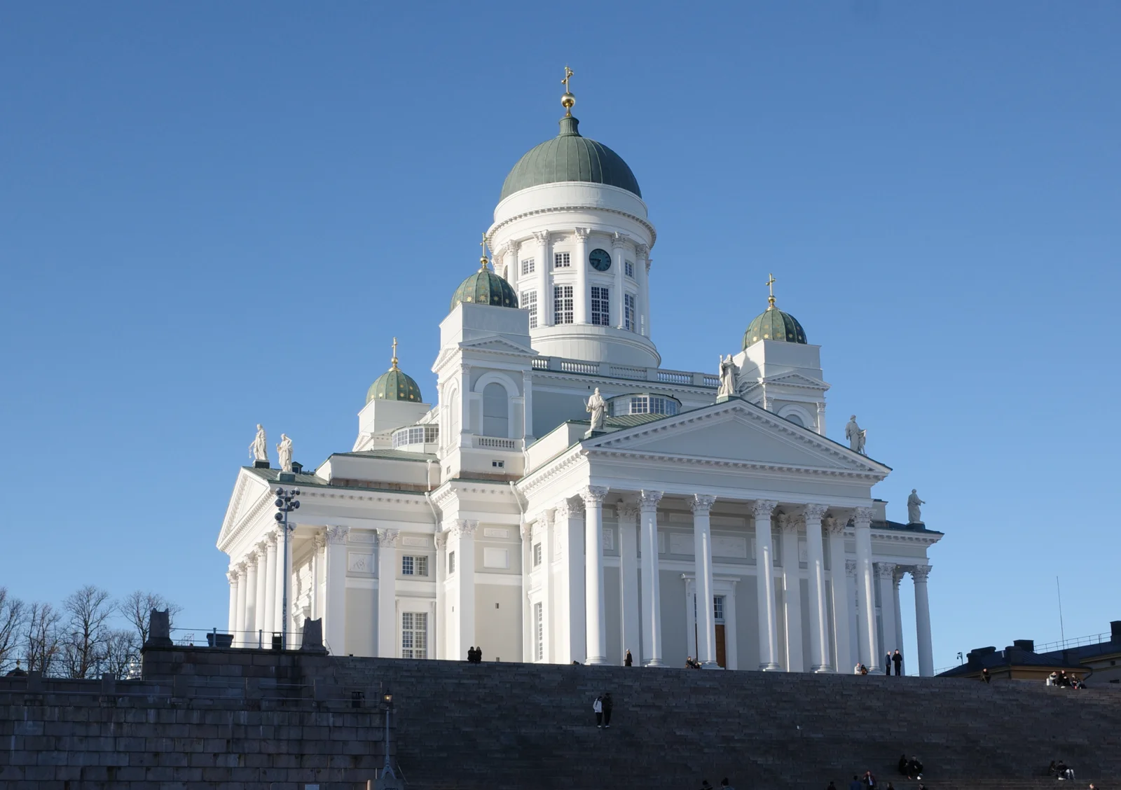 Katedra w Helsinkach — krajobraz, Finlandia