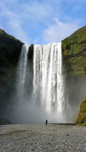 Wodospad Skógafoss — Islandia